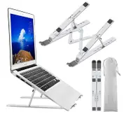 Laptop Stand, Laptop Holder Riser Computer Stand, Adjustable Aluminum Notebook Stand