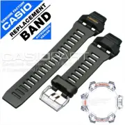 CASIO G-Shock GBD-H1000-1A4 GBDH1000 black watch band strap & gray bezel set