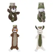 Dog Bear Toy Dog Squeaky Toy for Indoor Dogs Squeaky Dog Molar Fetching Toy