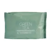 40 Pack Cleansing & Makeup Removal Biodegradable Facial Wipes - Green Tea