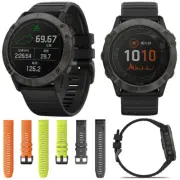 Silicone Replacement Band Strap for Garmin Fenix 5 5X Plus/3/3 HR/6/6X Pro Solar