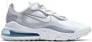 [Nike] Air Max 270 React Mens Running Trainers CT1265 Sneakers Shoes (UK 9 US 10 EU 44, White Pure Platinum 100) 100