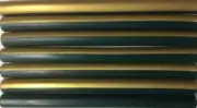 Green and Gold Two-Tone Flexible Glue Gun Sealing Wax - 7 Sticks