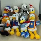 Lot of 8 Disney Beanbag Plush Donald Duck