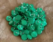 99 treble buttons for button accordion bayan GREEN PEARL 15.0mm