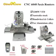 2.2KW 6040 5axis CNC Router Engraver Engraving Mach3 USB Cutting Milling Machine