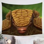 Animal Art Portrait Armadillo Tapestry