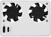 Pomya Camera Cooling Fan for A7M4, ZVE1, A6700, A7C2, ZV E10, ZV1, FUJIFILMXT4, CanonR5 R6, 2 Speed Adjustable, Dual Cooling Fan, Quiet Semiconductor Fan, 5V Type C Power, 26dB Noise Level