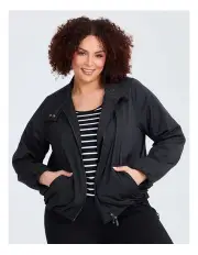 [Taking Shape] Shower Resist Piia Jacket Black