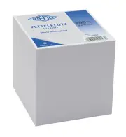 Wedo Note Block Glued Wood-Free 700 Sheets 9x9cm White