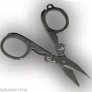 2 Pack Compact Folding Scissors for Emergency Survival First Aid Bug Out Kits