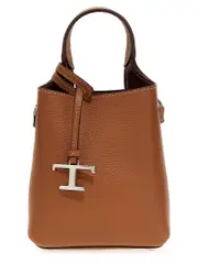[Tod'S] Tod'S-Micro Bag Borse A Mano Marrone-Donna OS Brown