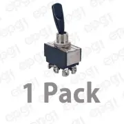 1 PIECE - DPDT C/OFF ON/OFF/ON HD BATHANDLE TOGGLE SWITCH 15A-125V # 66-1824-1PK