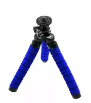 Flexible Sponge Octopus Tripod For Smartphone Tripod For Camera- Medium BLUE