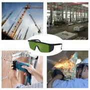 Safe Welding Glasses with Clear Polycarbonate Lenses and