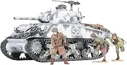[TAMIYA] 1:35 Scale U.S. Medium Tank M4A3 Sherman 105mm Howitzer Military Miniature Model Kit