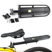 MTB Bicycle Seat Shelf Post Frame Bike Back Rear Pannier Rack Carrier Holder