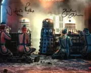 Television Autograph: BARNABY EDWARDS & NICHOLAS PEGG (It's A Sin) Signed Photo