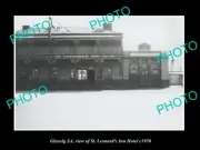 OLD 8x6 HISTORIC PHOTO OF GLENELG SA VIEW OF St LEONARDS HOTEL c1930