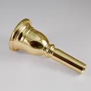 Genuine Schilke 24K Gold Concert Tuba Mouthpiece, SH-II NEW! Ships Fast!