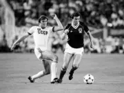 Anatoliy Demyanenko The Soviet Union Tackle John Robertson 1982 Photo