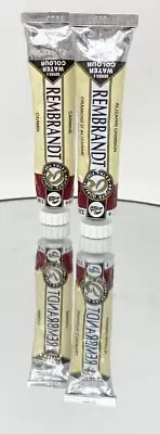 Rembrandt Watercolor Paint 20mL Tube Duo: Carmine + Alizarin Crimson