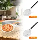 Pizza Turning Peel Aluminum Pizza Paddle Perforated Pizza Spatula with besEH