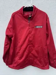 Antigua NASCAR Full Zip Lined Red Golf Jacket 3XL NWT *Rare* MSRP $115