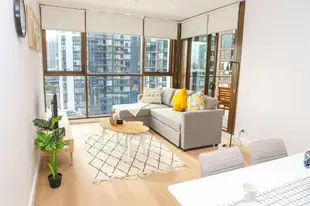 中國城的2臥室公寓 - 100平方公尺/2間專用衛浴Brand new apartment water view best location SYD