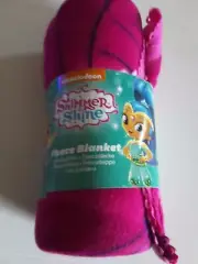 SHIMMER & SHINE Fleece Blanket Throw Licensed 100cm x 150cm Brand New