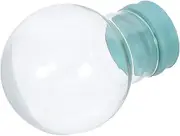 OHPHCALL DIY Snow Globe: 45mm Clear Glass Dome Fillable Water Globe for DIY Craft Christmas Decorations - Empty Jar for Home Office and Store Decor