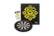 Formula Sports Outback Wall Mountable 56cm MDF Cabinet Dartboard Dart Set