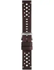 [Tissot] Official Leather 22mm Watch Strap in Brown