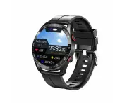 Bluetooth Sleep ECG Monitoring Smart Watch Smart Activity Fitness Tracker Black