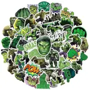 The Incredible Hulk Themed Set of 50 Assorted Stickers Decal Set
