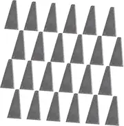 Uonlytech Pcs Metal Triangular Wedges Wooden Handle Hammer Axe Splitting Tools for Home Renovation Construction