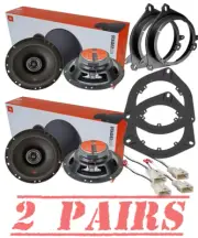 JBL Stage2624 240W 2way 6.5" Coaxial Door Speakers for 2003-2007 Toyota Sequoia