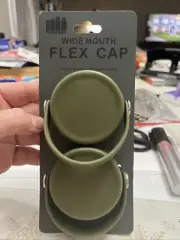 Wide Mouth Flex Caps For Hydro Flask - Army Green