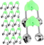 Essential Fishing Gear: 50pcs Plastic Fishing Bells Rod Top Tip Alerts for Catfish Bass