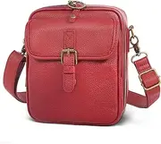 [SXS LACONIC] Vintage Messenger Bag,Womens Large Capacity Sling Bag Crossbody,Eather Cell Phone Pouch,Small Purses,Mini Shoulder Handbag