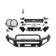 4X4FORCE Safari Shield U Loop Bullbar Drive Lights for Volkswagen Amarok 11-23