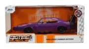 Jada 1:24 Big Time Muscle 1969 Dodge Charger Daytona Purple Diecast Car 34036