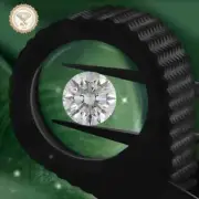 Timeless 2CT Round Lab Grown Diamond D Color VVS1 IGI Certified Gleaming