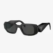 Prada PR17WS 1AB5S049 Sunglasses 49 mm Black / Dark Grey Lens