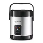 Kambrook Meal Master Silver Mini 1.5L Rice/Pasta Multi Cooker w/ Spoon/Scoop