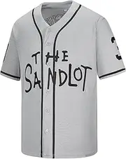 [Aimhuo] The Sandlot Benny Jersey Men's #30 Benny The Jet Rodriguez Movie Baseball Jersey Stitched S-3XL