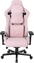 ONEX EV12 Evolution Series Premium Fabric Gaming and Office Chair - Pink, Large