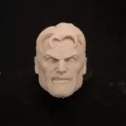 Blank 1/18 Scale Cartoon Punisher Head Sculpt Unpainted Fit 3.75" Figure B Style