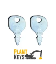 Toro Dingo 430 Set of 2 Keys John Deere Rover Cox Husqvarna MTD Mower