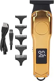 Versatile Hair Trimmer Kit – Ergoesnomic, Multi - Guide, Low - Noise Clipping for Men ' S Grooming